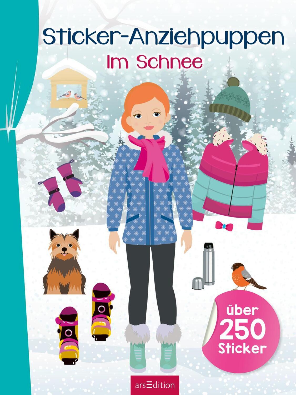 Bild: 9783845842479 | Sticker-Anziehpuppen Im Schnee | Über 250 Sticker | Taschenbuch | 2022
