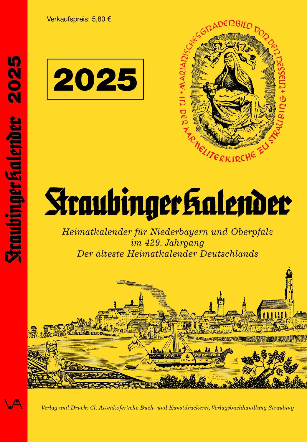 Cover: 9783947029662 | Straubinger Kalender 2025 | Kunstdruckerei | Taschenbuch | 288 S.