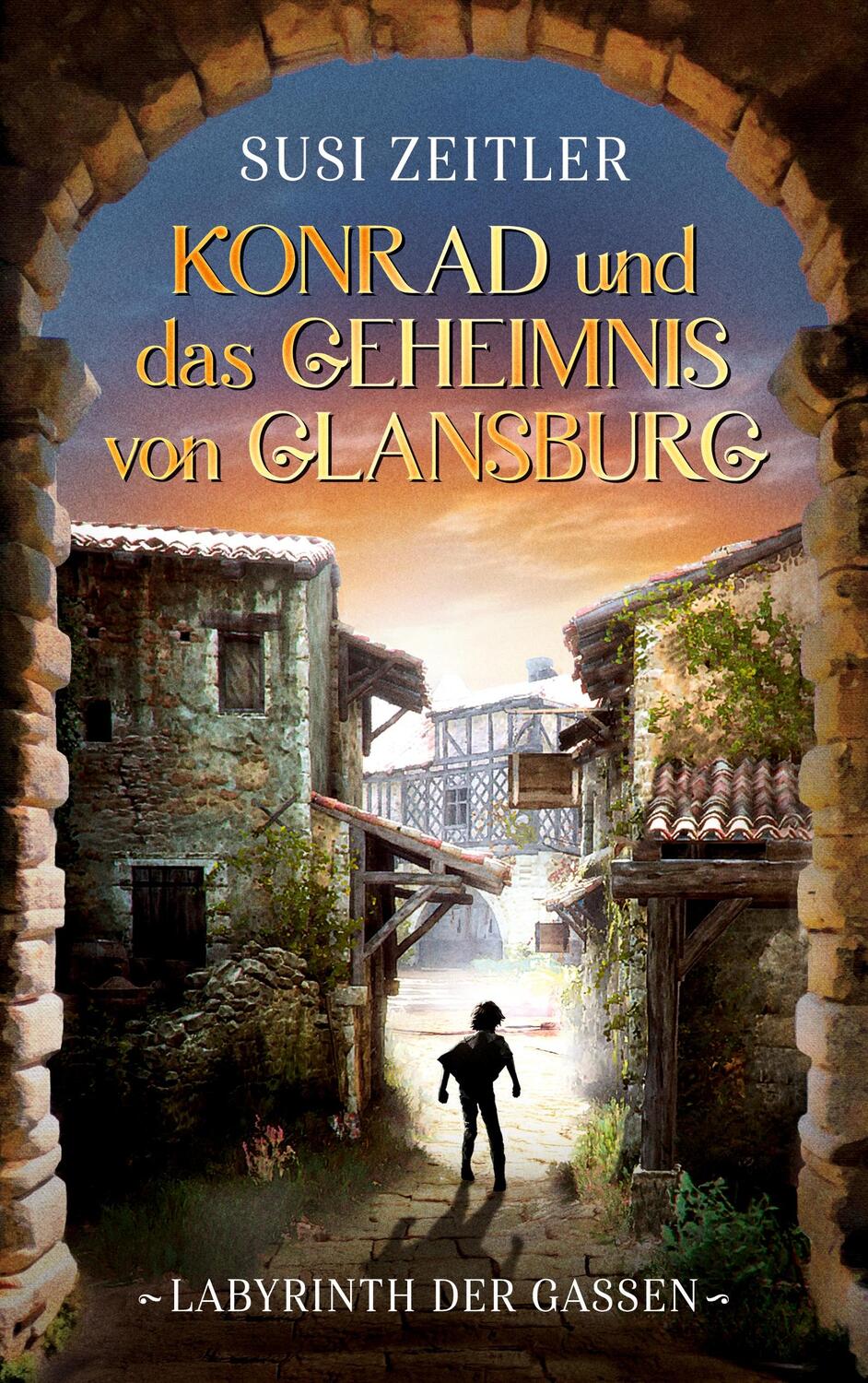 Cover: 9783734701160 | Konrad und das Geheimnis von Glansburg | Labyrinth der Gassen | Buch