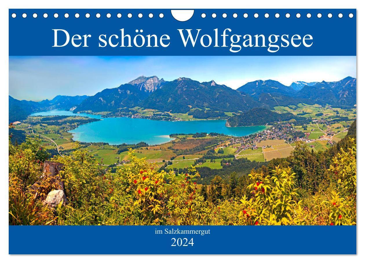 Cover: 9783675753822 | Der schöne Wolfgangsee im Salzkammergut (Wandkalender 2024 DIN A4...