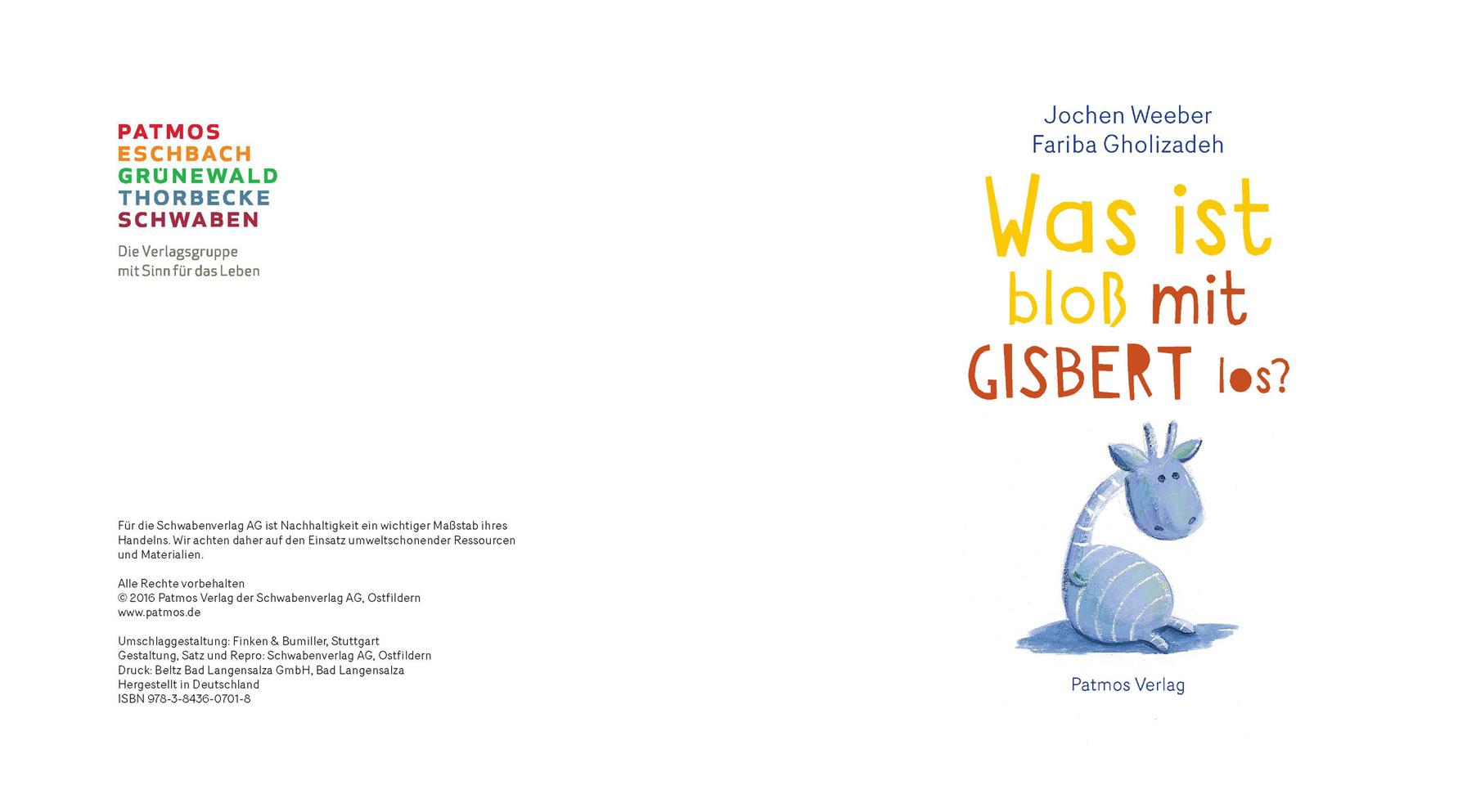 Bild: 9783843607018 | Was ist bloß mit Gisbert los? | Jochen Weeber | Buch | 24 S. | Deutsch