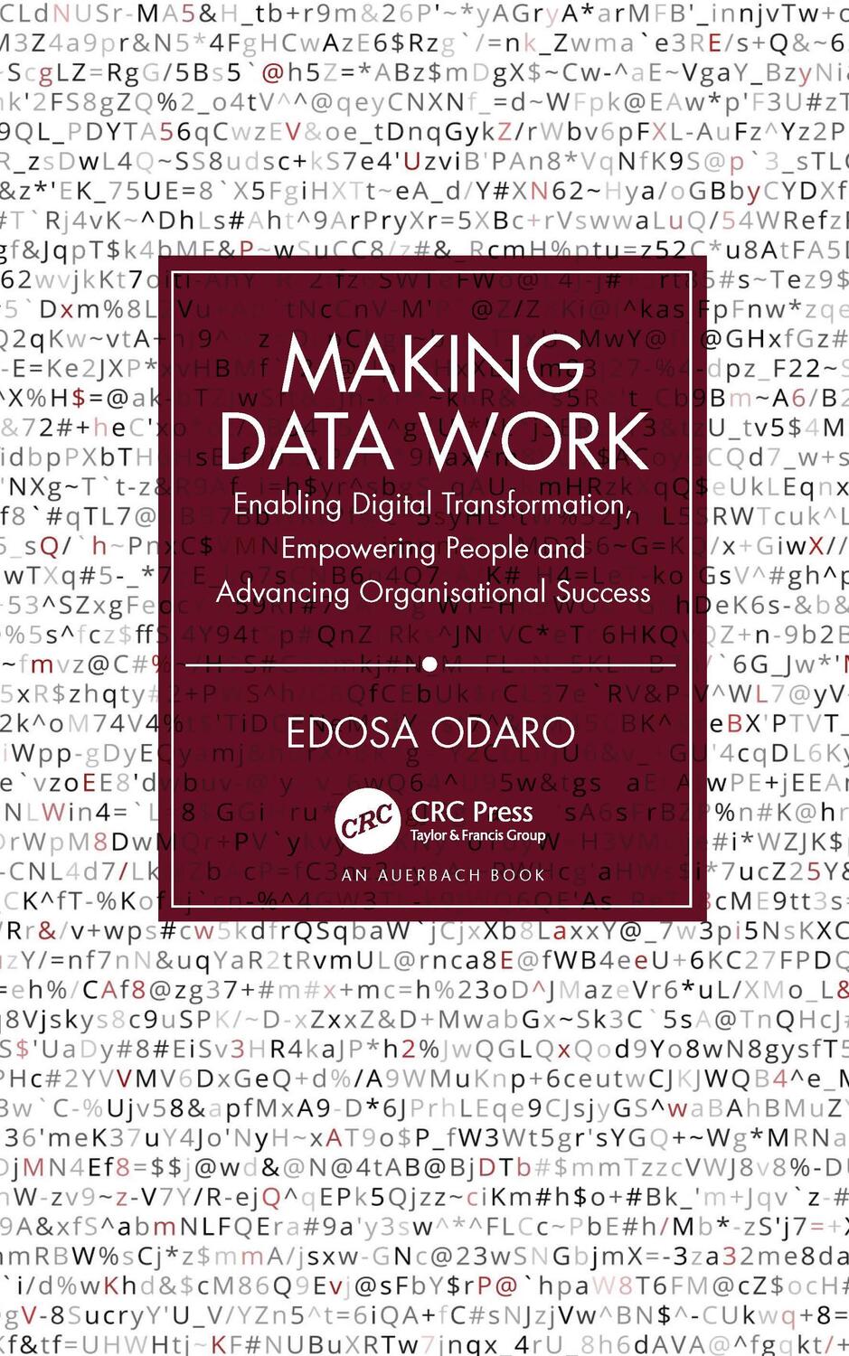 Cover: 9781032224435 | Making Data Work | Edosa Odaro | Taschenbuch | Englisch | 2022