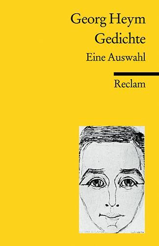 Cover: 9783150185810 | Gedichte | Eine Auswahl | Georg Heym | Taschenbuch | 103 S. | Deutsch