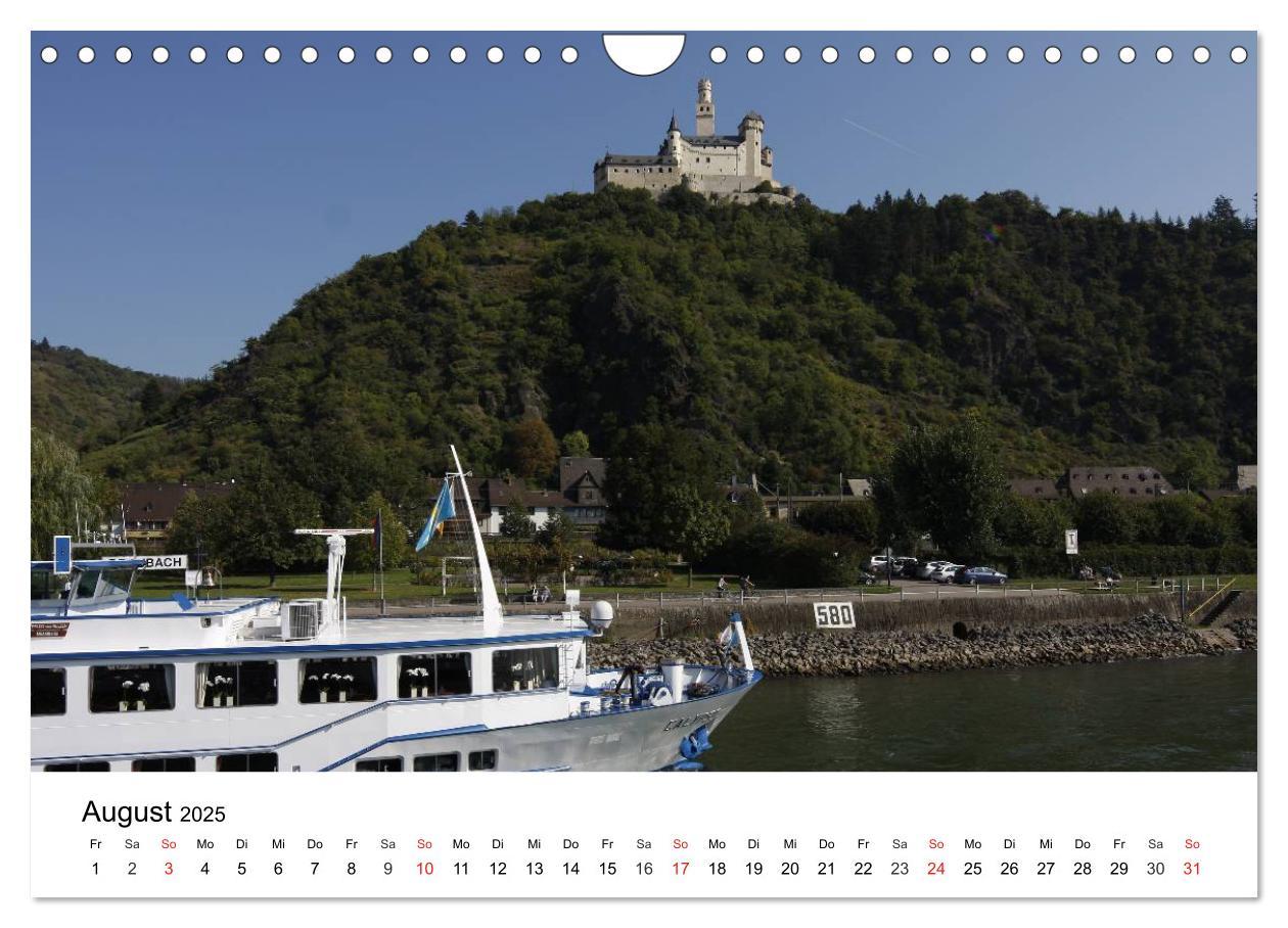 Bild: 9783435613953 | Rhein und Burgen (Wandkalender 2025 DIN A4 quer), CALVENDO...