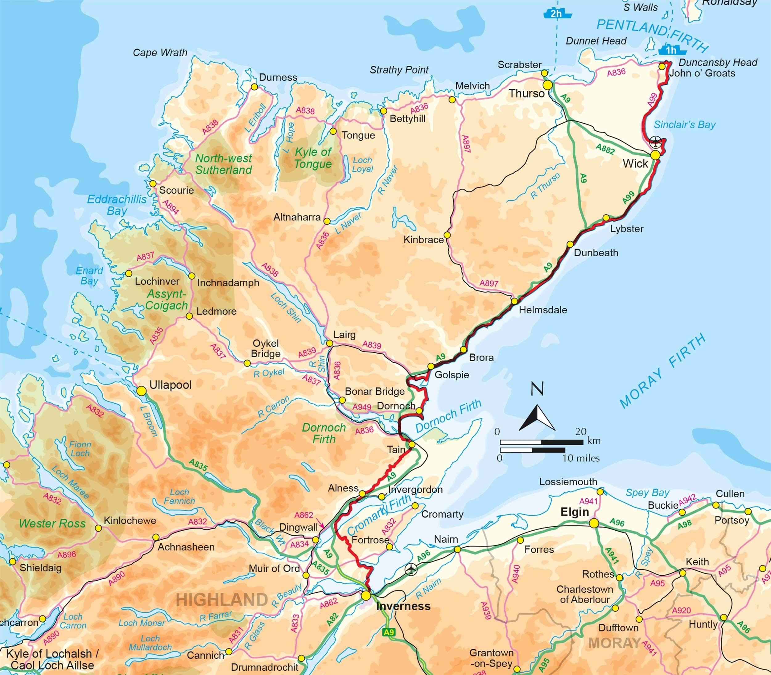 Bild: 9781786310576 | Walking the John o' Groats Trail | Andy Robinson (u. a.) | Taschenbuch