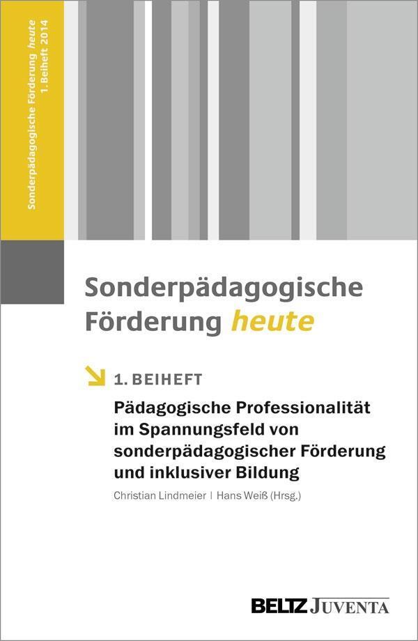 Cover: 9783779935063 | Pädagogische Professionalität im Spannungsfeld von...