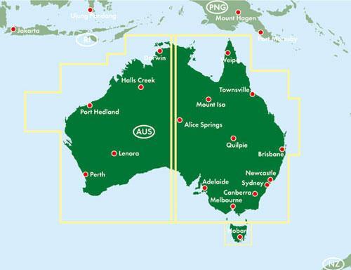 Bild: 9783707914153 | Australien 1 : 3.000.000 | Auto + Straßenkarten | (Land-)Karte | 2017