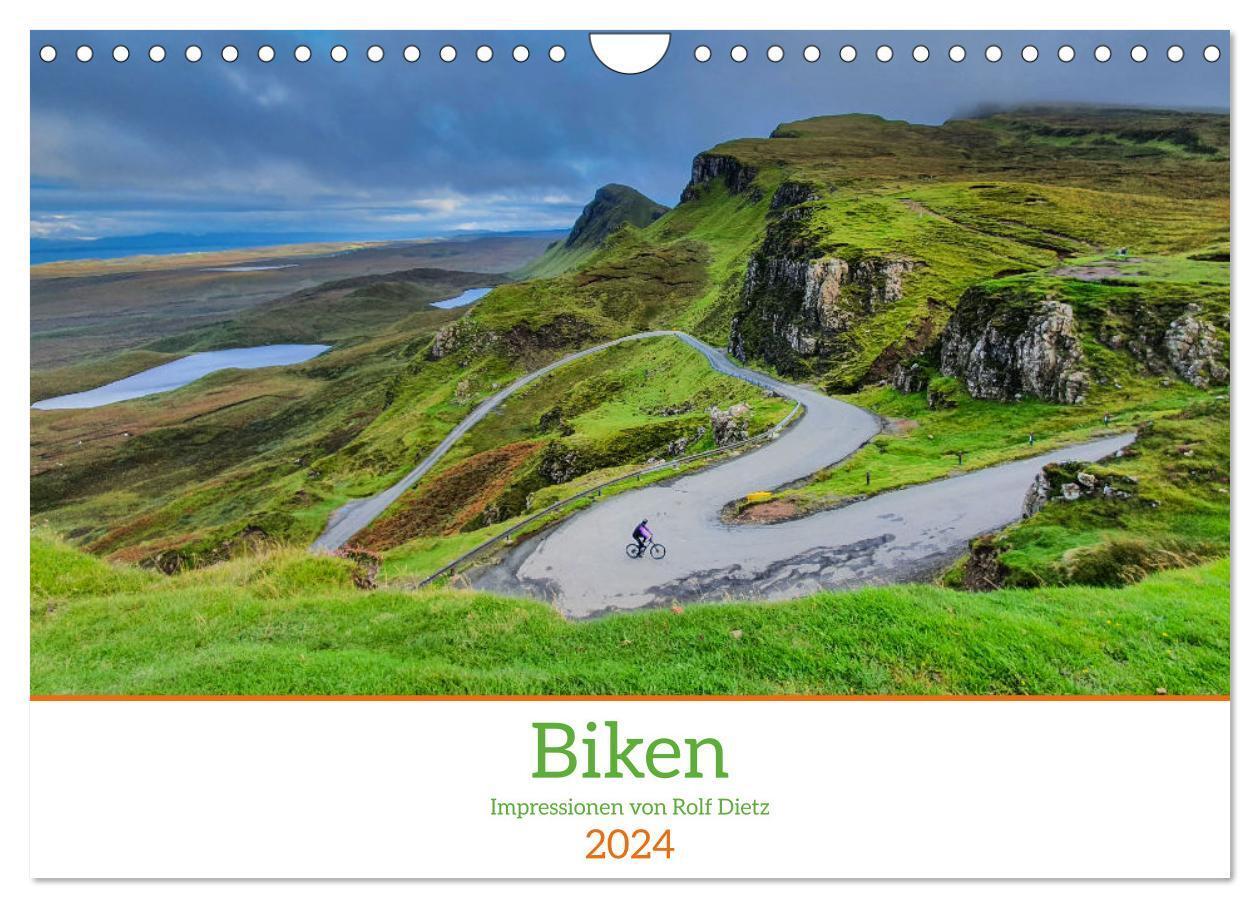 Cover: 9783675710993 | Biken - Impressionen von Rolf Dietz (Wandkalender 2024 DIN A4...