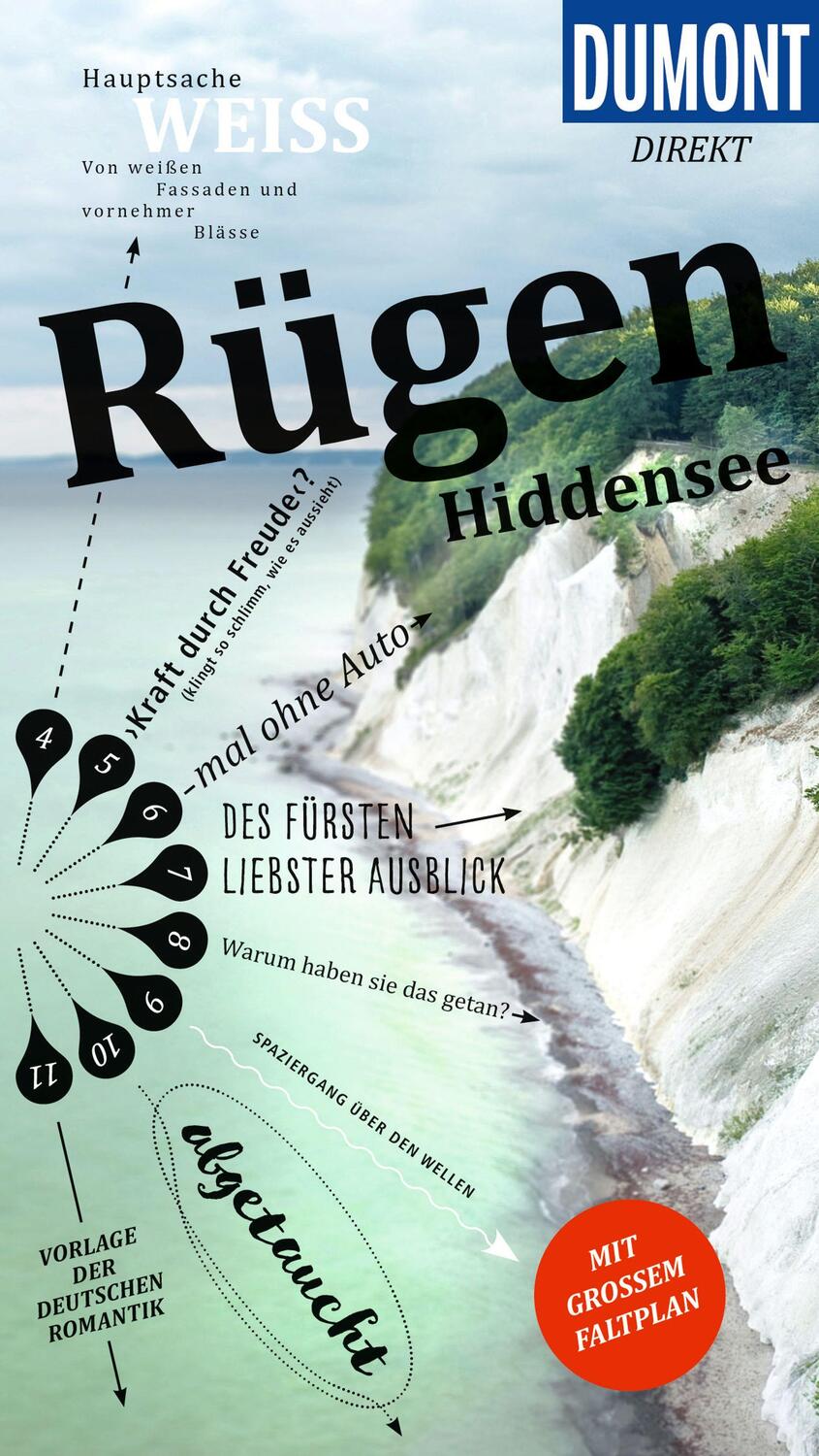 Cover: 9783616011202 | DuMont direkt Reiseführer Rügen, Hiddensee | Mit großem Faltplan