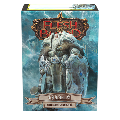 Cover: 5706569160401 | DS100 Matte Art – Oldhim - Flesh and Blood | limited | Dragon Shield!