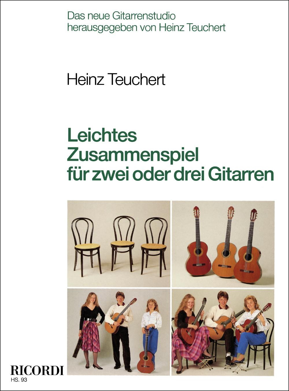Cover: 9790204240937 | Leichtes Zusammenspiel für 2-3 Gitarren Spielpartitur | Ricordi Berlin