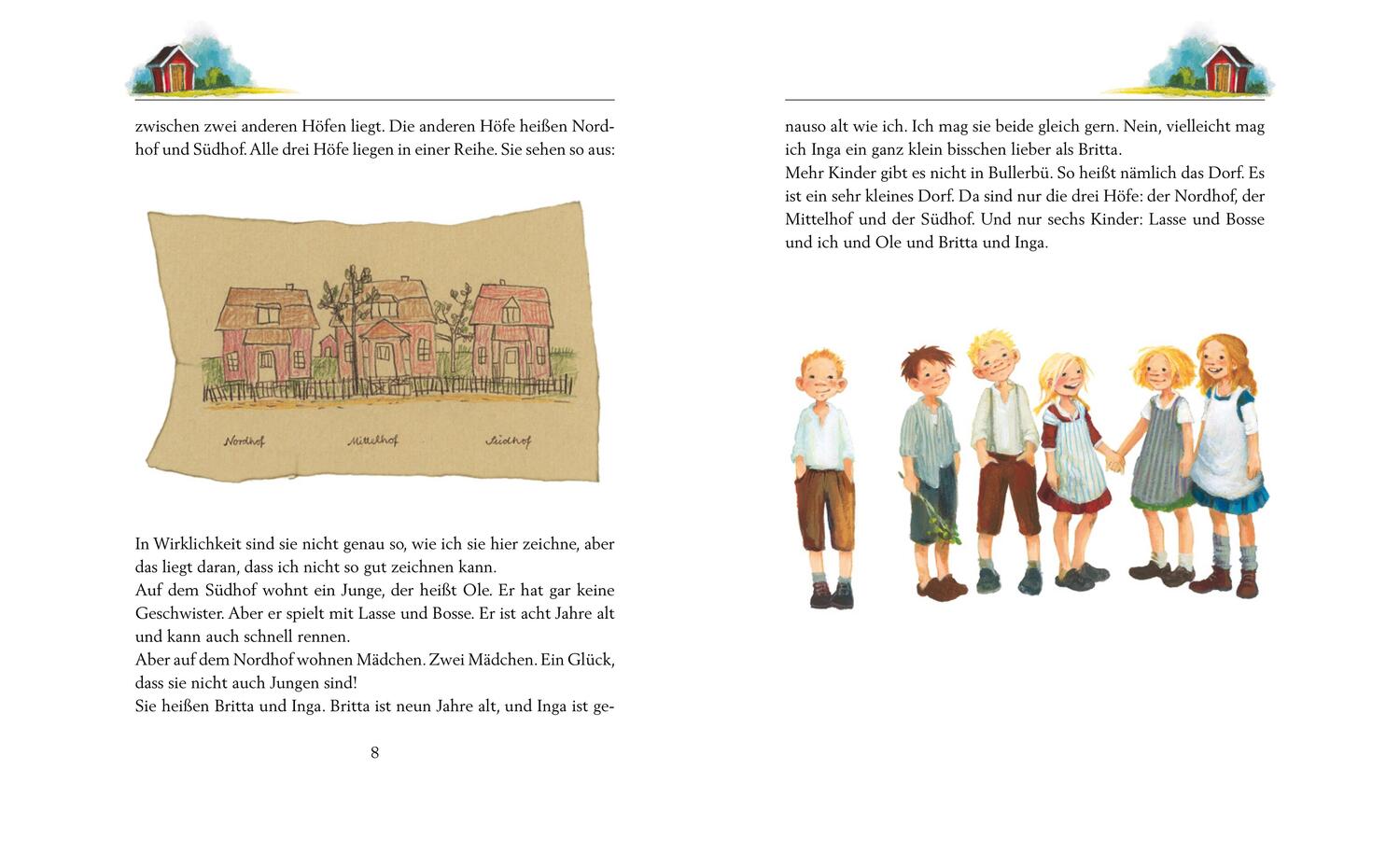 Bild: 9783789141775 | Wir Kinder aus Bullerbü (farbig) | Astrid Lindgren | Buch | 96 S.