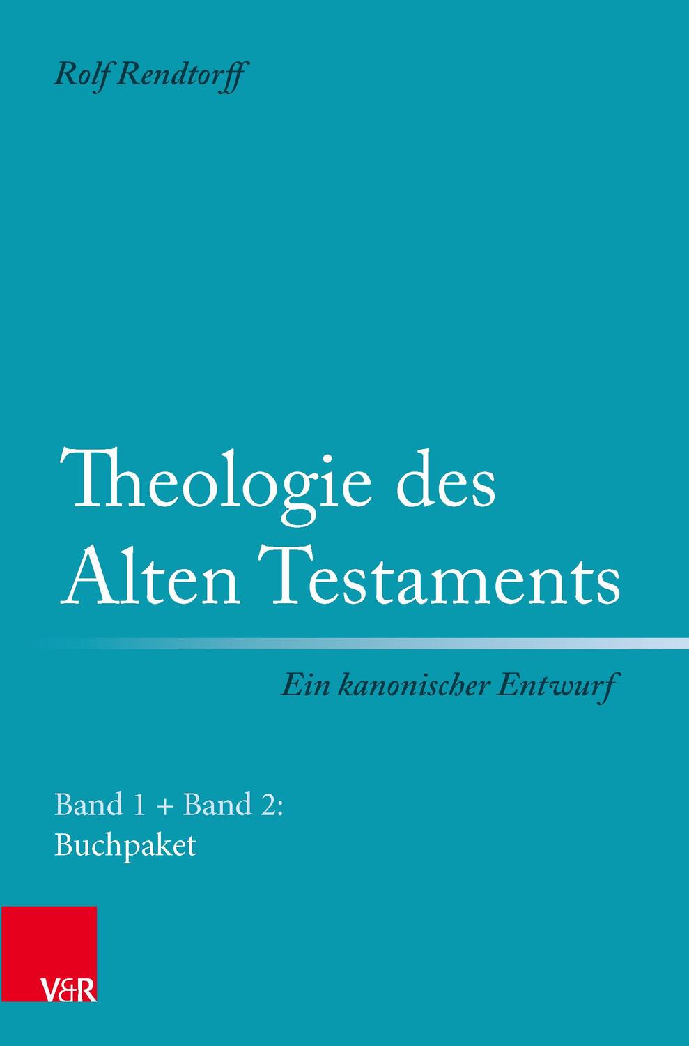 Cover: 9783525500705 | Theologie des Alten Testaments - Ein kanonischer Entwurf | Rendtorff