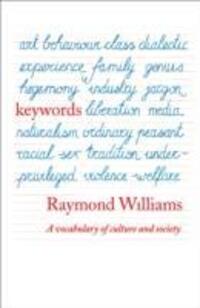 Cover: 9780006861508 | Keywords | A Vocabulary of Culture and Society | Raymond Williams