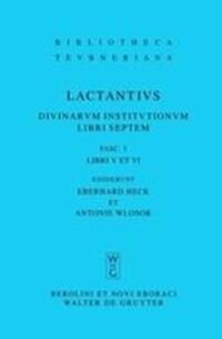 Cover: 9783110214666 | Libri V et VI | Lucius Caelius Firmianus Lactantius | Taschenbuch