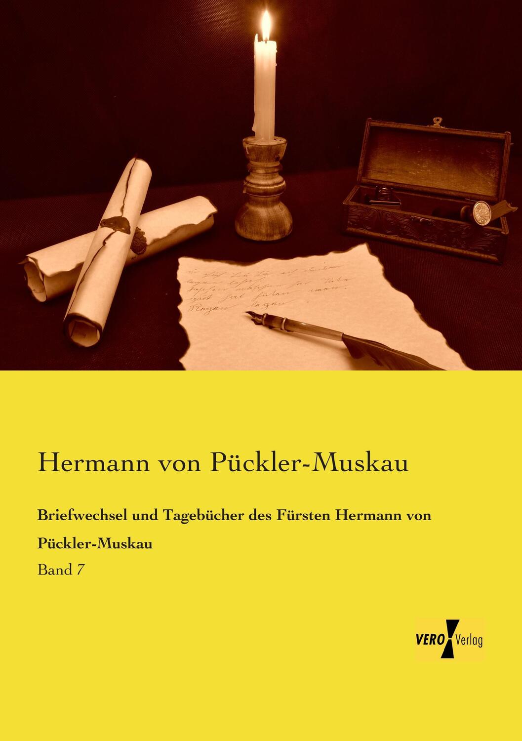 Cover: 9783956107184 | Briefwechsel und Tagebücher des Fürsten Hermann von Pückler-Muskau