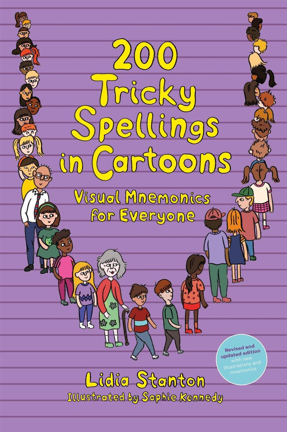Cover: 9781787755406 | 200 Tricky Spellings in Cartoons: Visual Mnemonics for Everyone -...