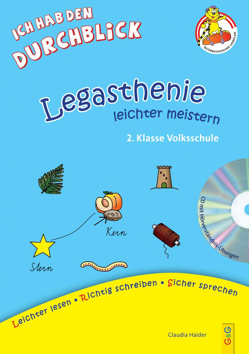 Cover: 9783707419795 | Legasthenie leichter meistern - 2. Klasse Volksschule | Claudia Haider