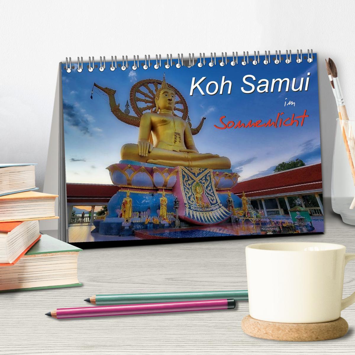 Bild: 9783435490615 | Koh Samui im Sonnenlicht (Tischkalender 2025 DIN A5 quer), CALVENDO...