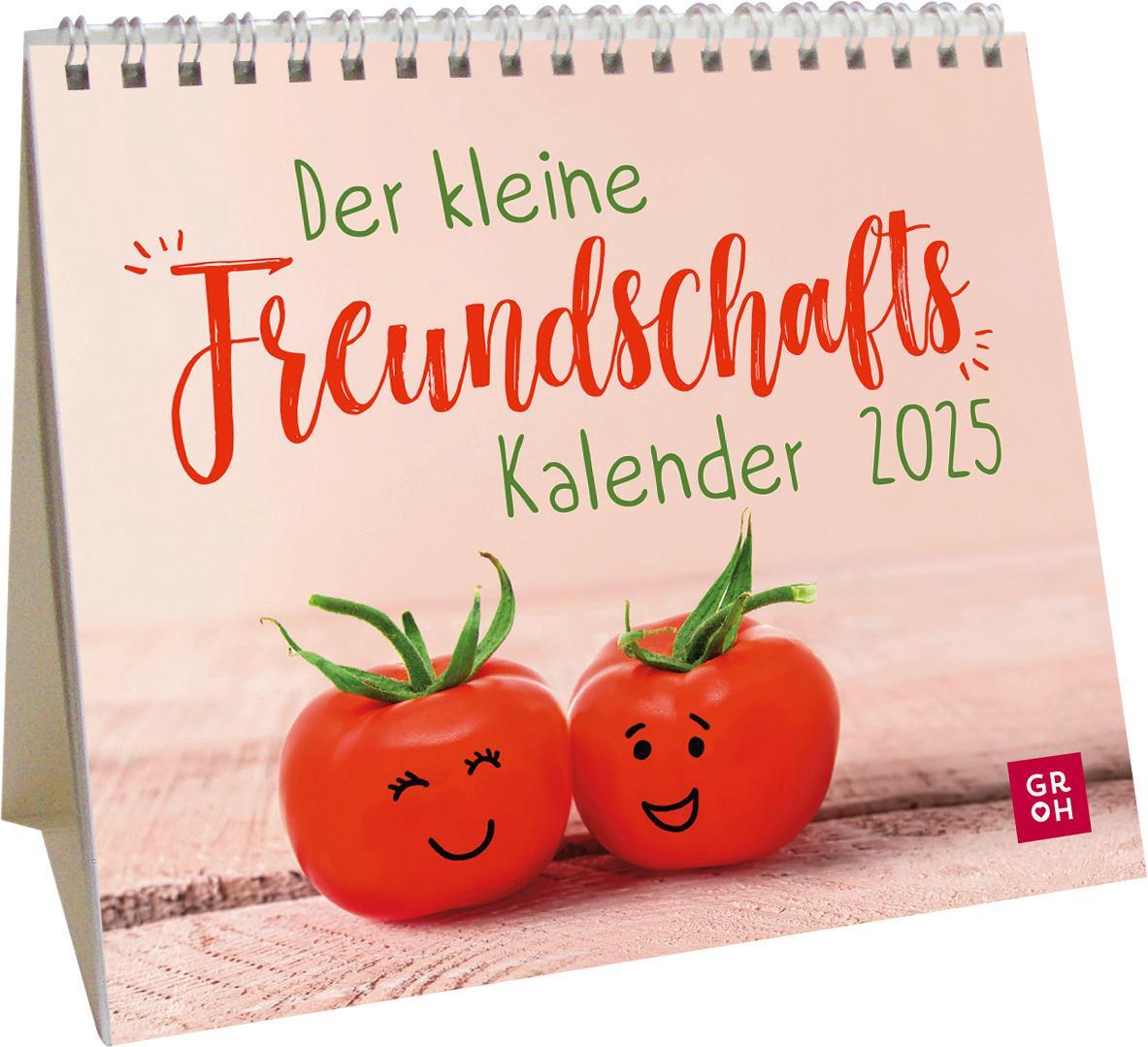 Cover: 4036442012192 | Mini-Kalender 2025: Der kleine Freundschaftskalender | Groh Verlag