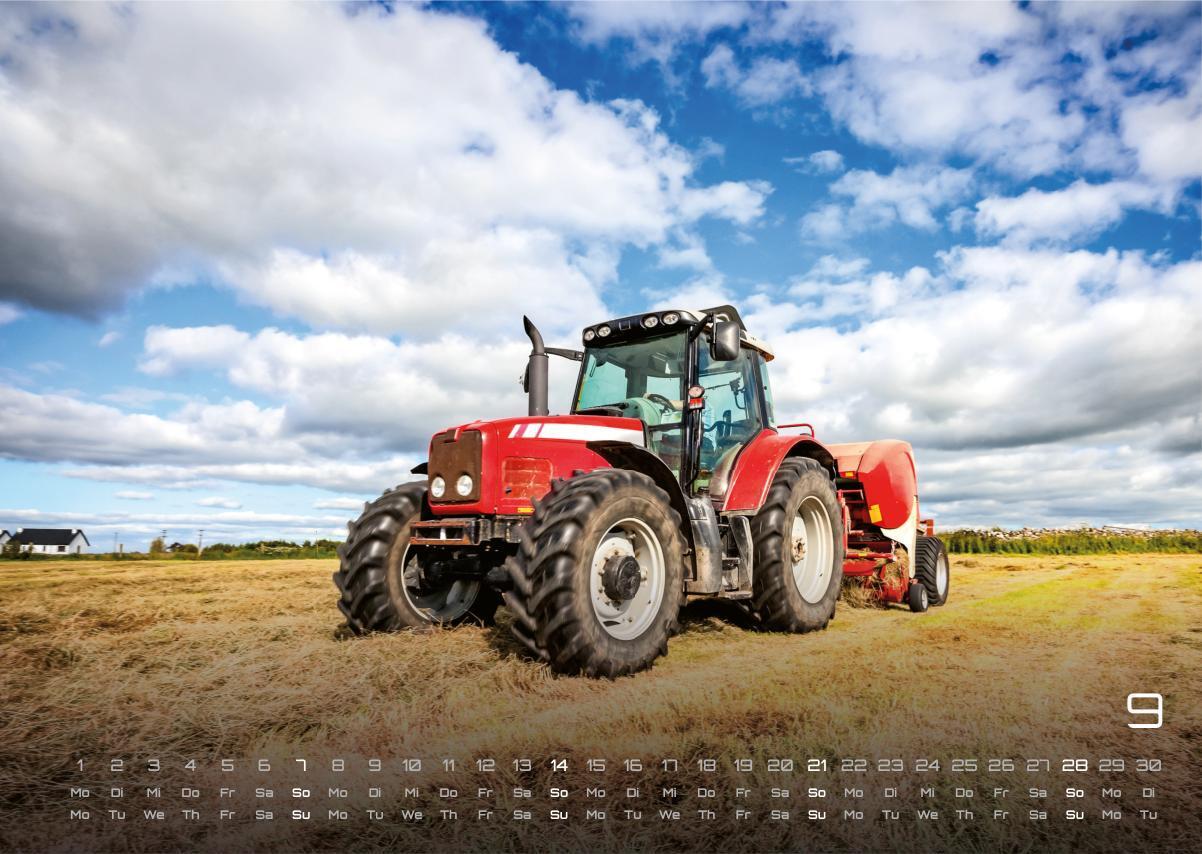 Bild: 9783986734428 | Landmaschinen - Traktor - 2025 - Kalender DIN A3 | GP-Fever.de | 15 S.