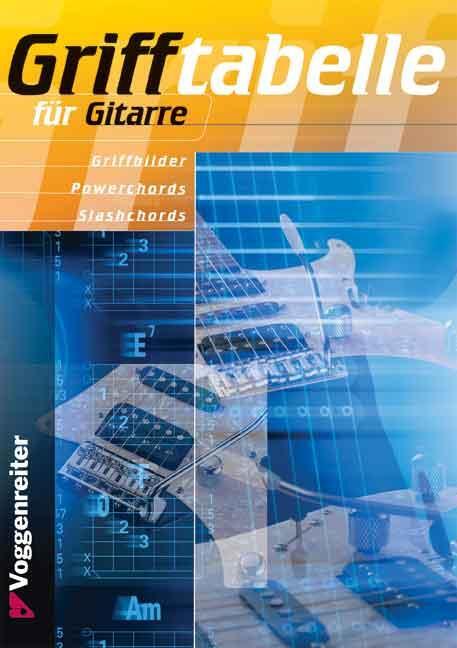 Cover: 9783802402494 | Grifftabelle für Gitarre | Norbert Opgenoorth (u. a.) | Taschenbuch