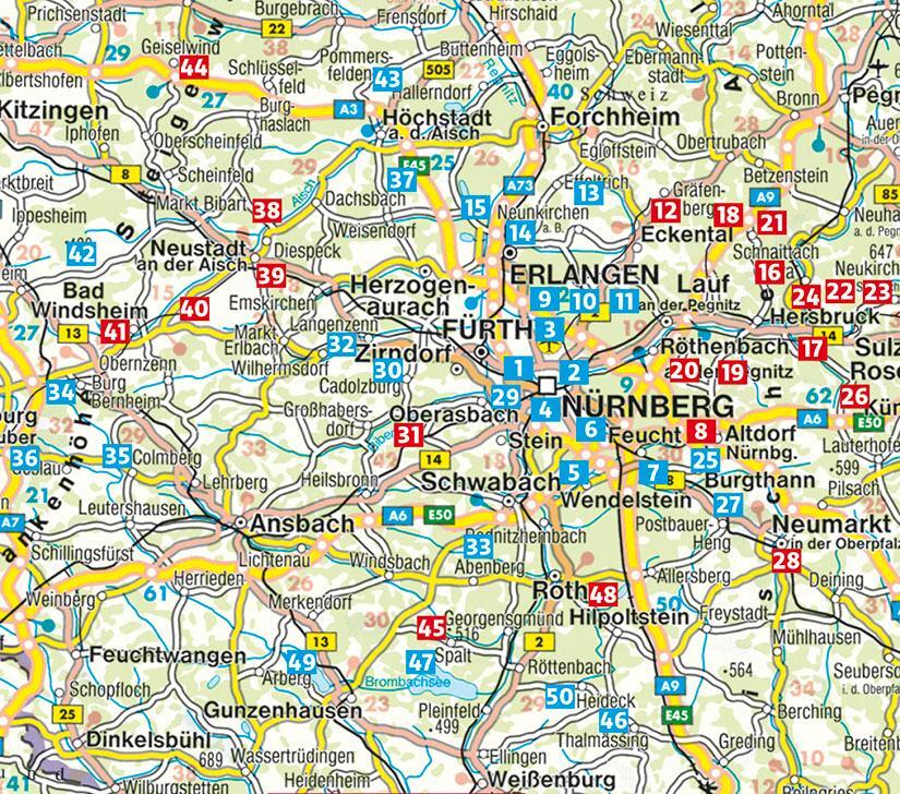 Bild: 9783763345281 | Rund um Nürnberg | Gerhard Heimler (u. a.) | Taschenbuch | 240 S.