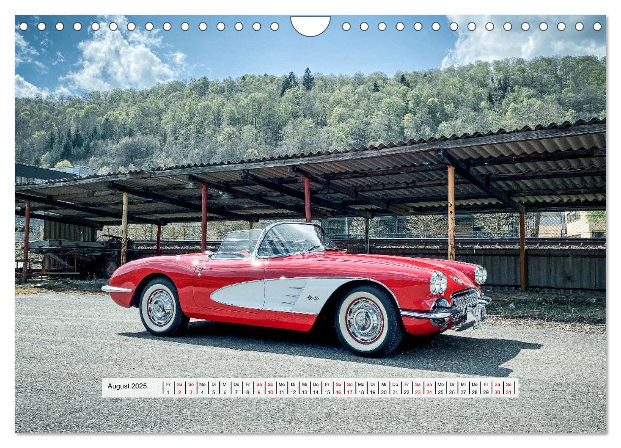 Bild: 9783383998829 | American Deam Car Corvette C1 (Wandkalender 2025 DIN A4 quer),...