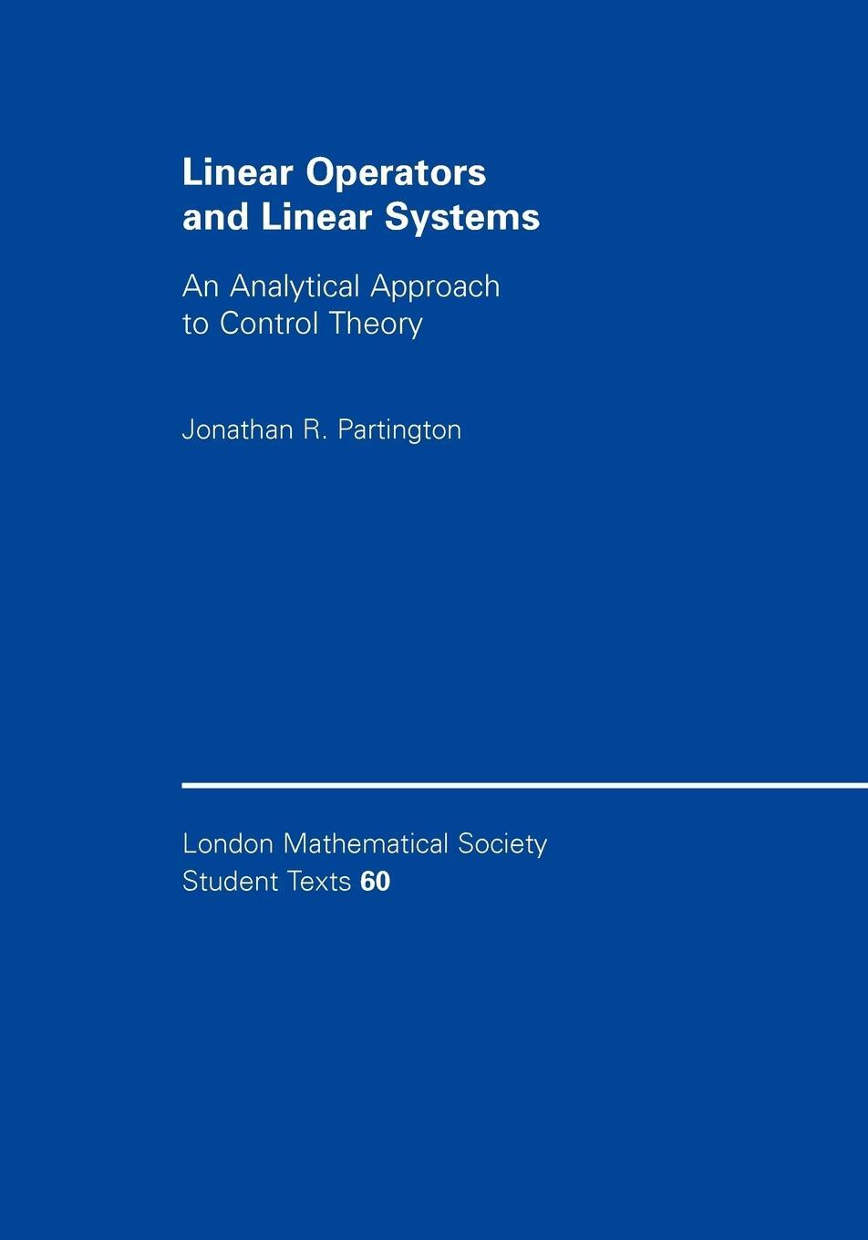 Cover: 9780521546195 | Linear Operators and Linear Systems | Jonathan R. Partington | Buch