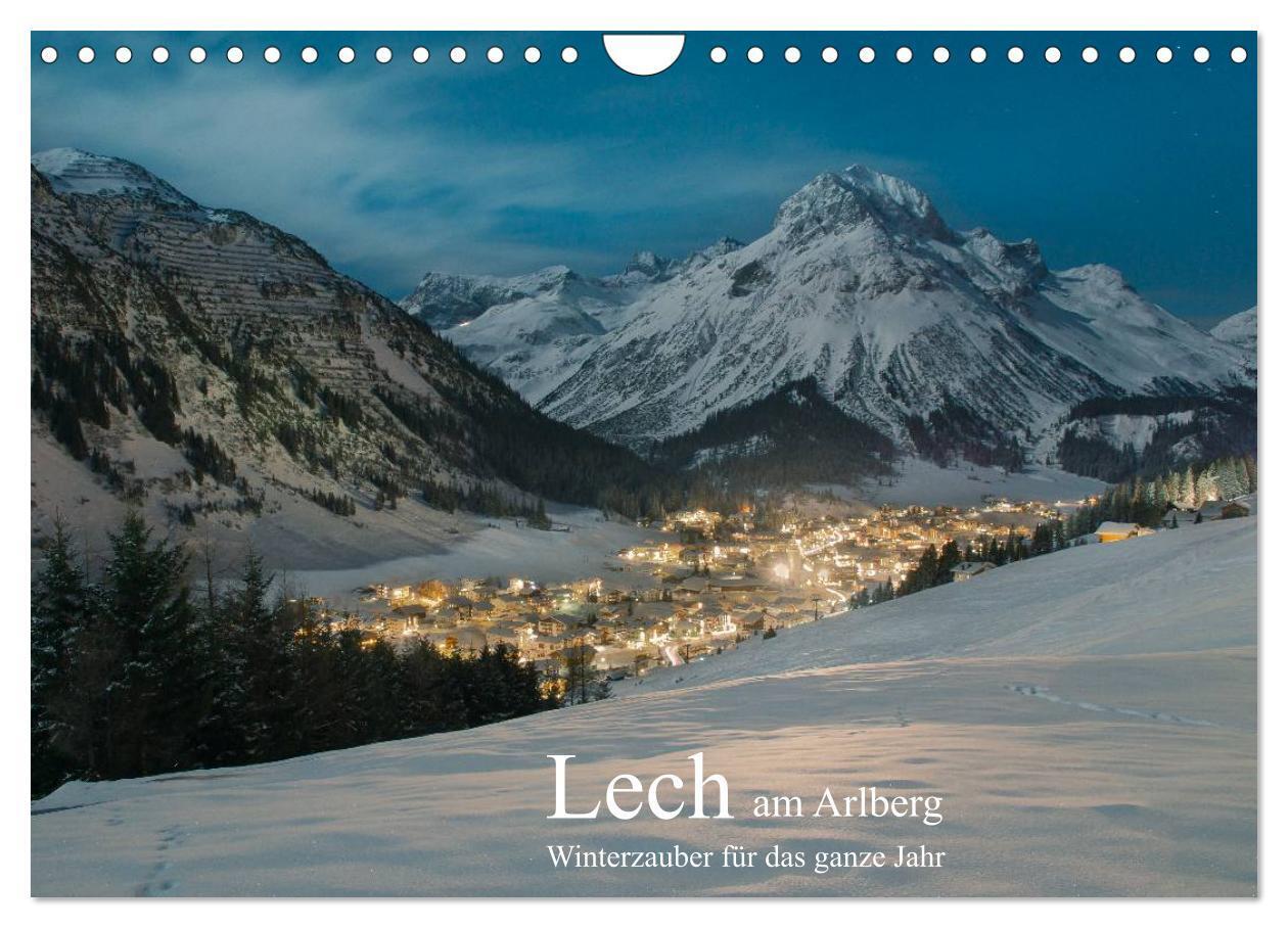 Cover: 9783383078156 | Lech am Arlberg - Winterzauber für das ganze Jahr (Wandkalender...
