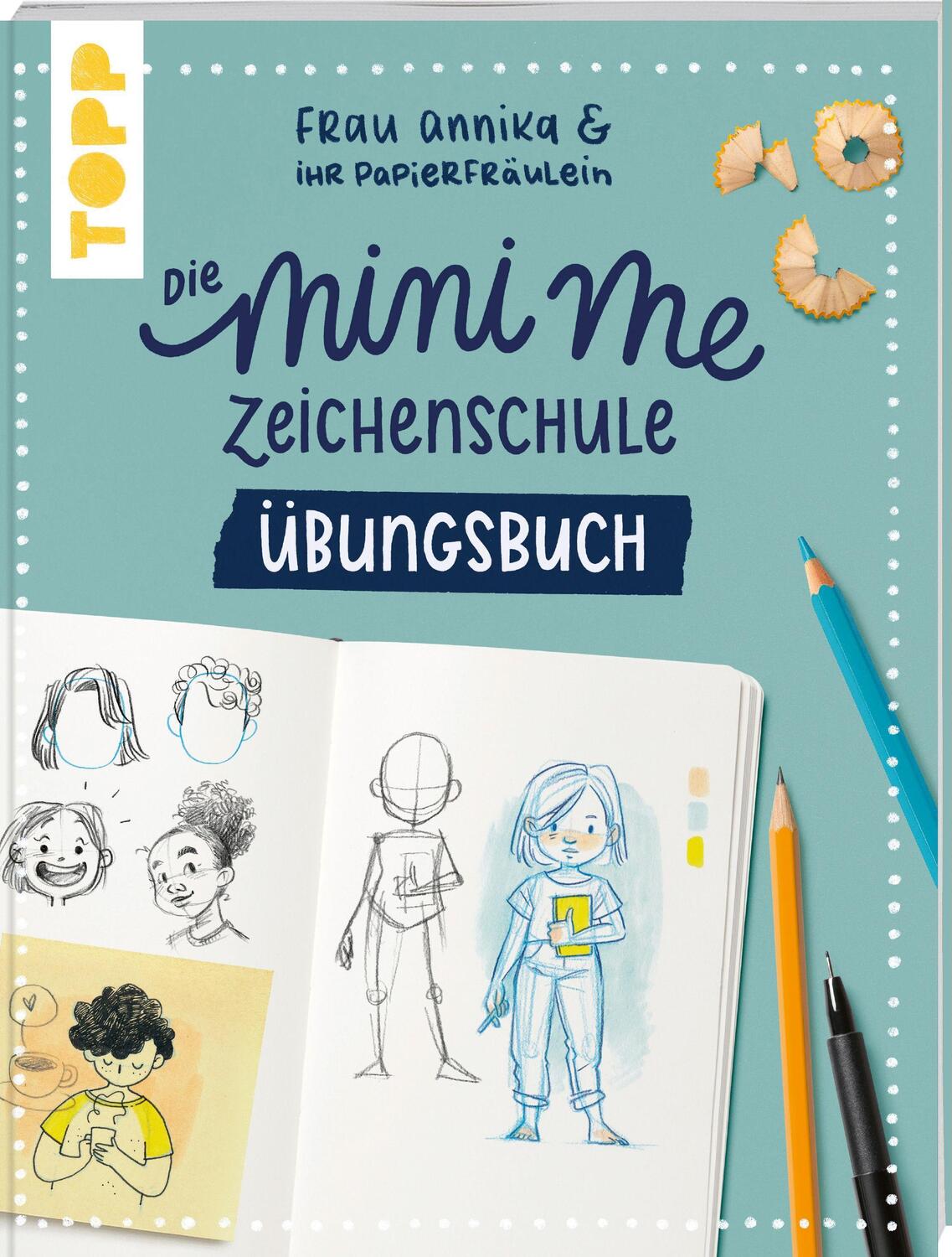 Cover: 9783772447273 | Die Mini me Zeichenschule Übungsbuch | Frau Annika | Taschenbuch