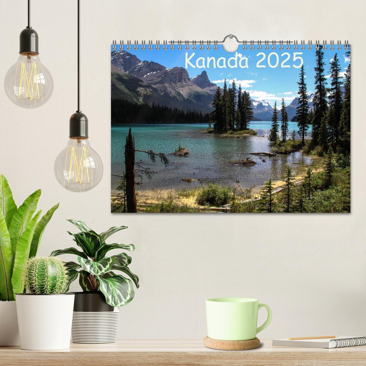 Bild: 9783435750702 | Kanada 2025 (Wandkalender 2025 DIN A4 quer), CALVENDO Monatskalender