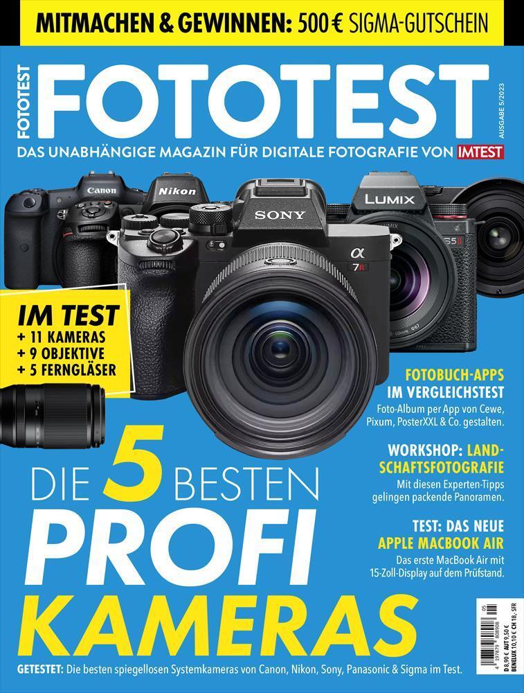 Cover: 9783958562844 | FOTOTEST - Das unabhängige Magazin für digitale Fotografie von IMTEST