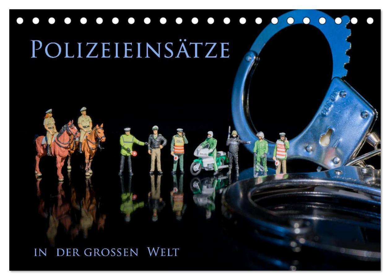 Cover: 9783675962378 | Polizeieinsätze, in der großen Welt (Tischkalender 2024 DIN A5...