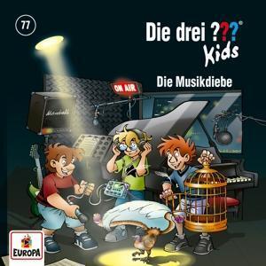 Cover: 190759875827 | Die drei ??? Kids 77: Die Musikdiebe | Boris Pfeiffer | Audio-CD