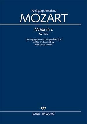 Cover: 9790007073909 | Missa in c (Klavierauszug) | KV 427,1783 | Wolfgang Amadeus Mozart