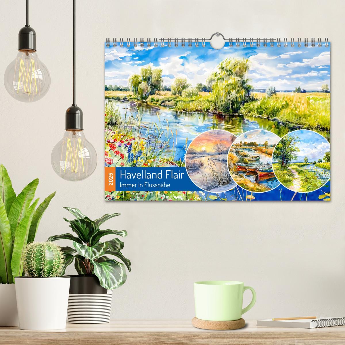 Bild: 9783457141168 | Havelland Flair - Immer in Flussnähe (Wandkalender 2025 DIN A4...