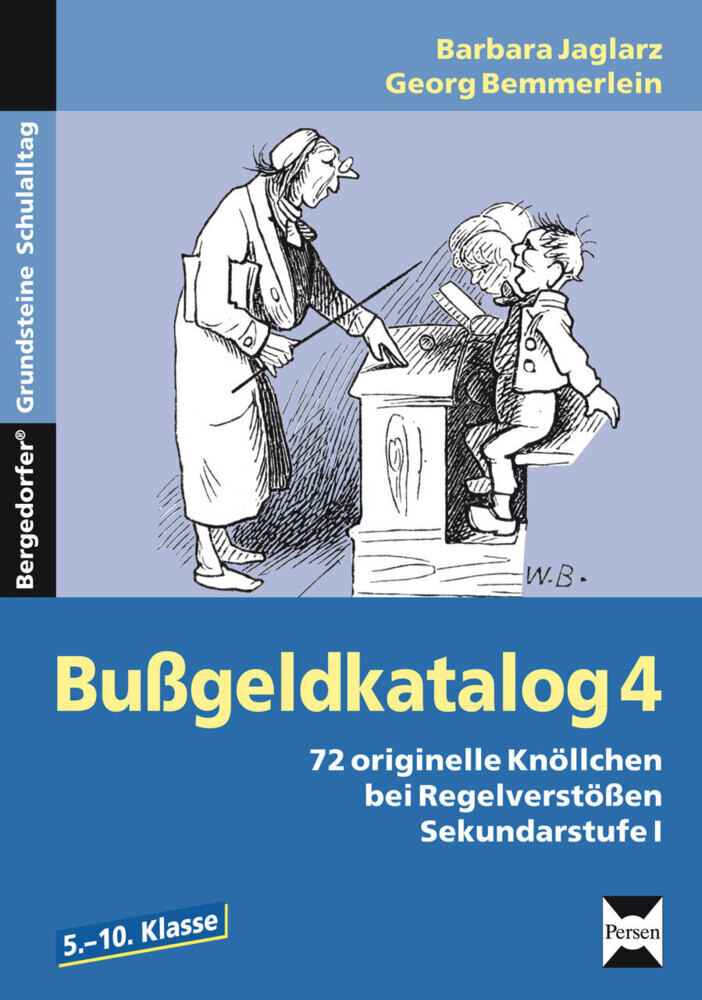 Cover: 9783403232957 | Bußgeldkatalog 4, 5.-10. Klasse | Barbara Jaglarz (u. a.) | Broschüre