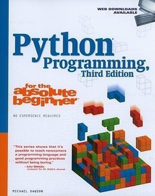 Cover: 9781435455009 | Python Programming for the Absolute Beginner, Third Edition | Dawson