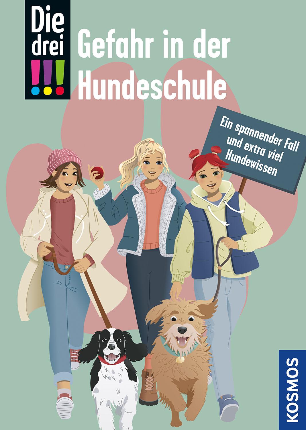 Cover: 9783440179581 | Die drei !!!, Gefahr in der Hundeschule | Miriam Mann | Taschenbuch