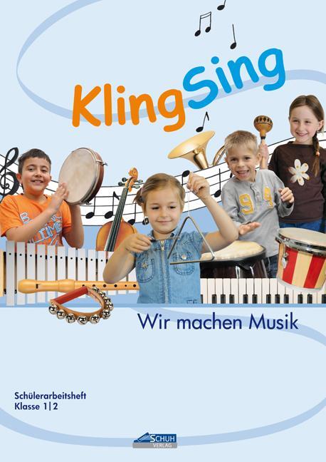 Cover: 9783931862923 | KlingSing - Schülerarbeitsheft | Musikabenteuer für Grundschulkinder