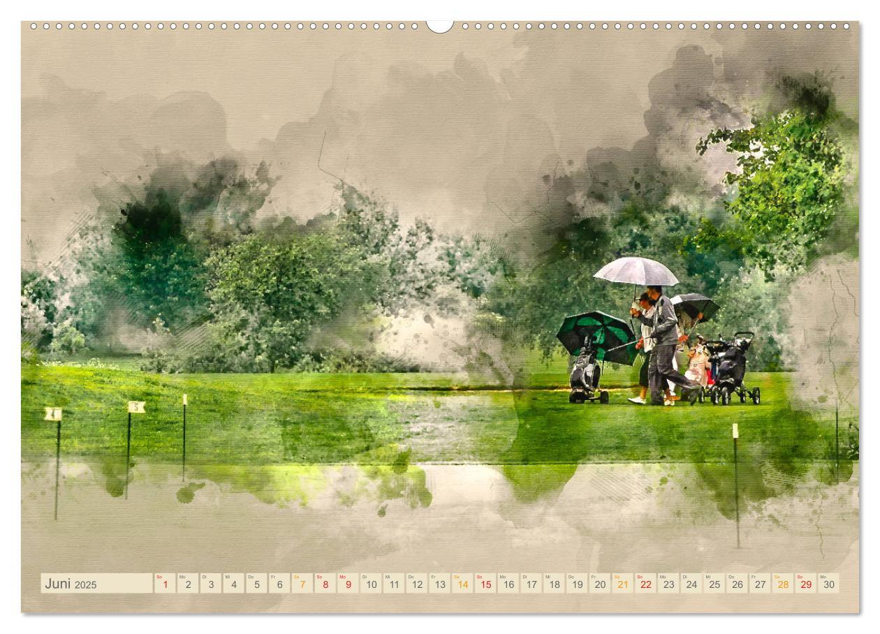 Bild: 9783435419944 | Ich liebe Golf (Wandkalender 2025 DIN A2 quer), CALVENDO...