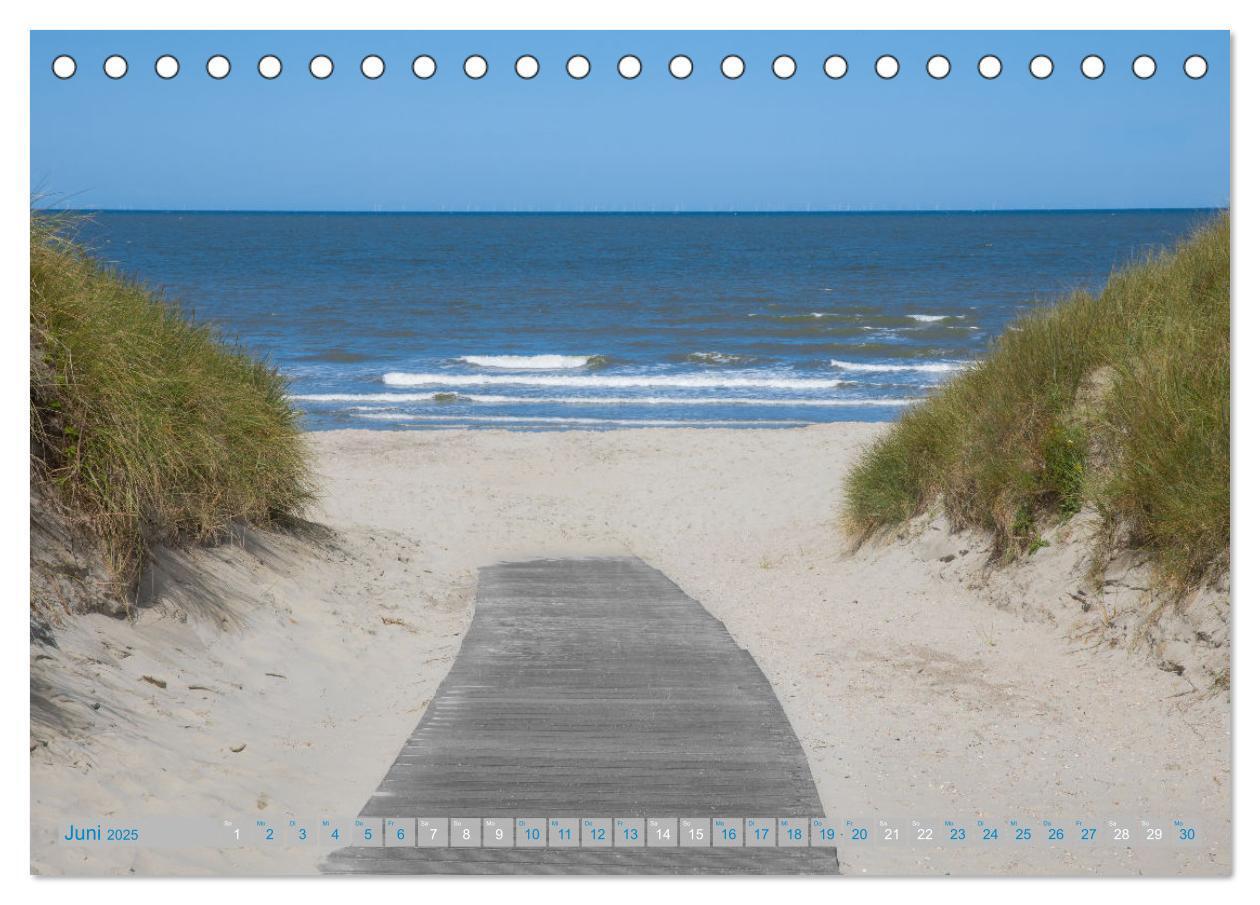 Bild: 9783435028443 | Nordsee Insel Norderney (Tischkalender 2025 DIN A5 quer), CALVENDO...