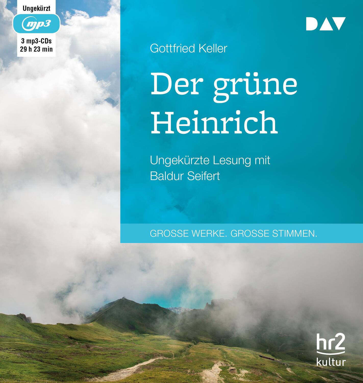 Cover: 9783742412133 | Der grüne Heinrich | Ungekürzte Lesung mit Baldur Seifert (3 mp3-CDs)