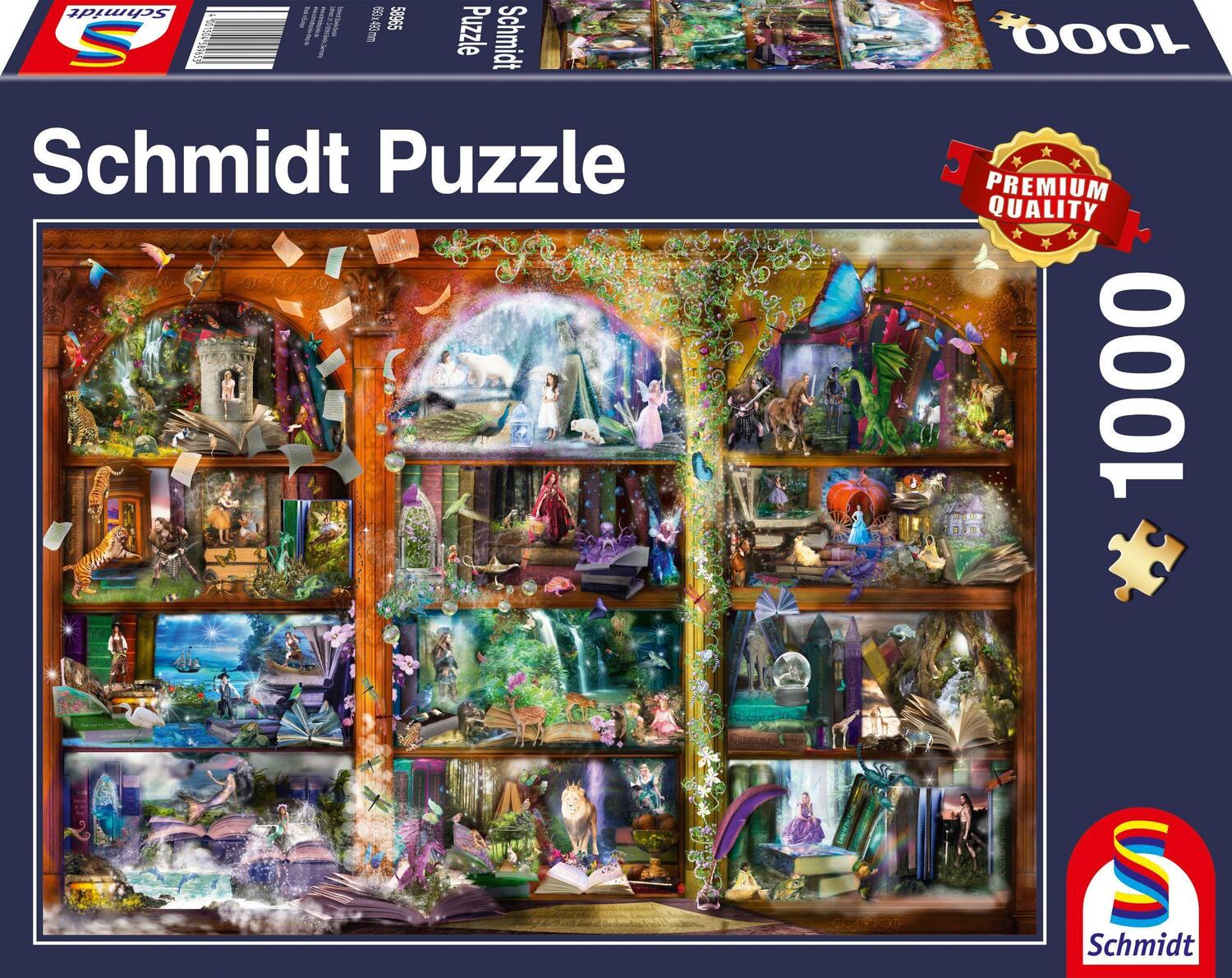 Cover: 4001504589653 | Märchen-Zauber Puzzle 1.000 Teile | Erwachsenenpuzzle Standard | Spiel