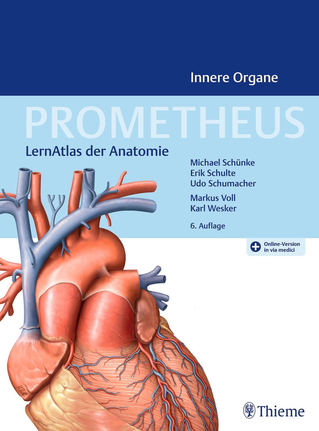 Cover: 9783132444171 | PROMETHEUS Innere Organe | LernAtlas Anatomie | Schünke (u. a.) | 2022