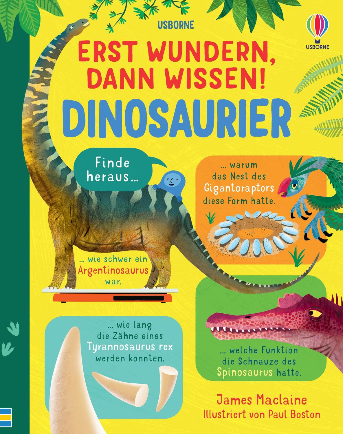 Cover: 9781035700769 | Erst wundern, dann wissen! Dinosaurier | James Maclaine | Buch | 64 S.
