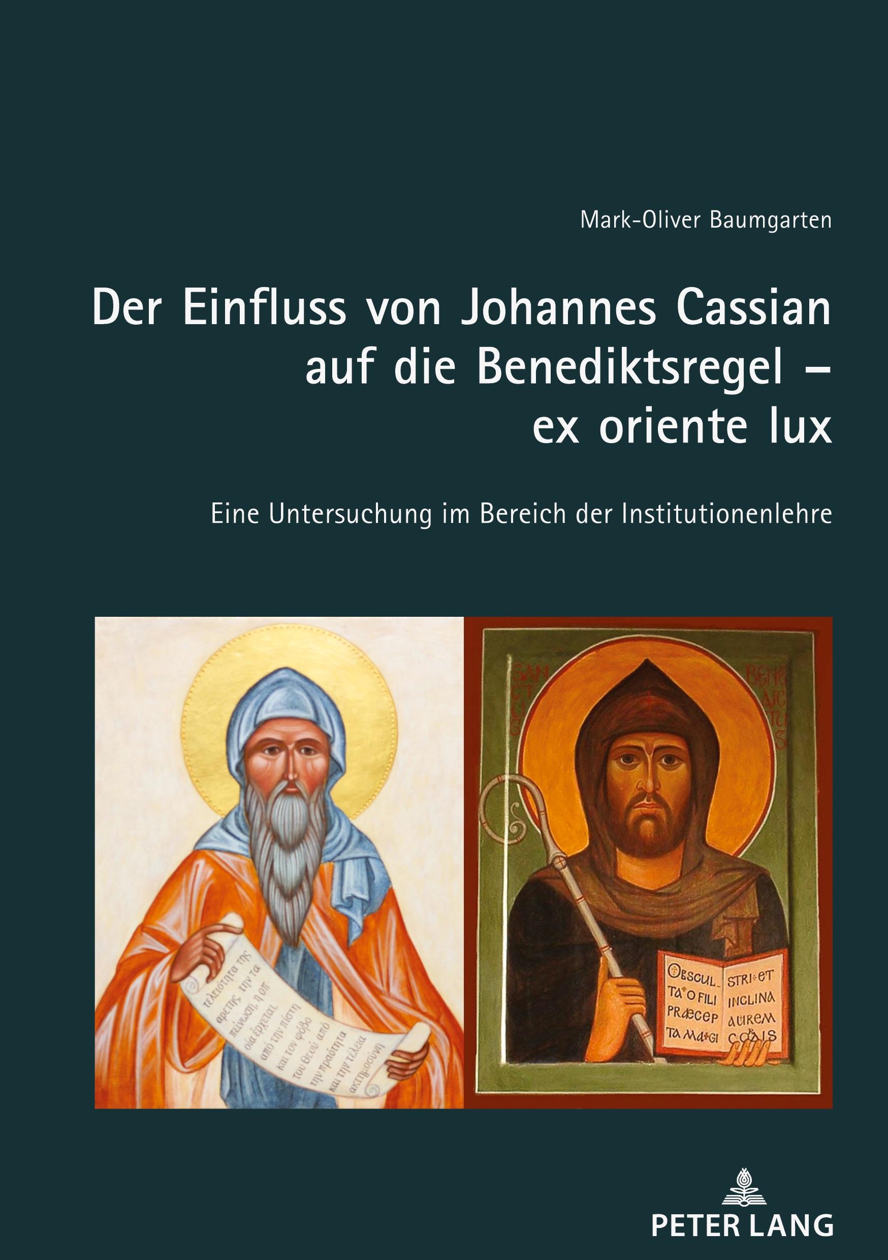 Cover: 9783034347945 | Der Einfluss von Johannes Cassian auf die Benediktsregel - ex...