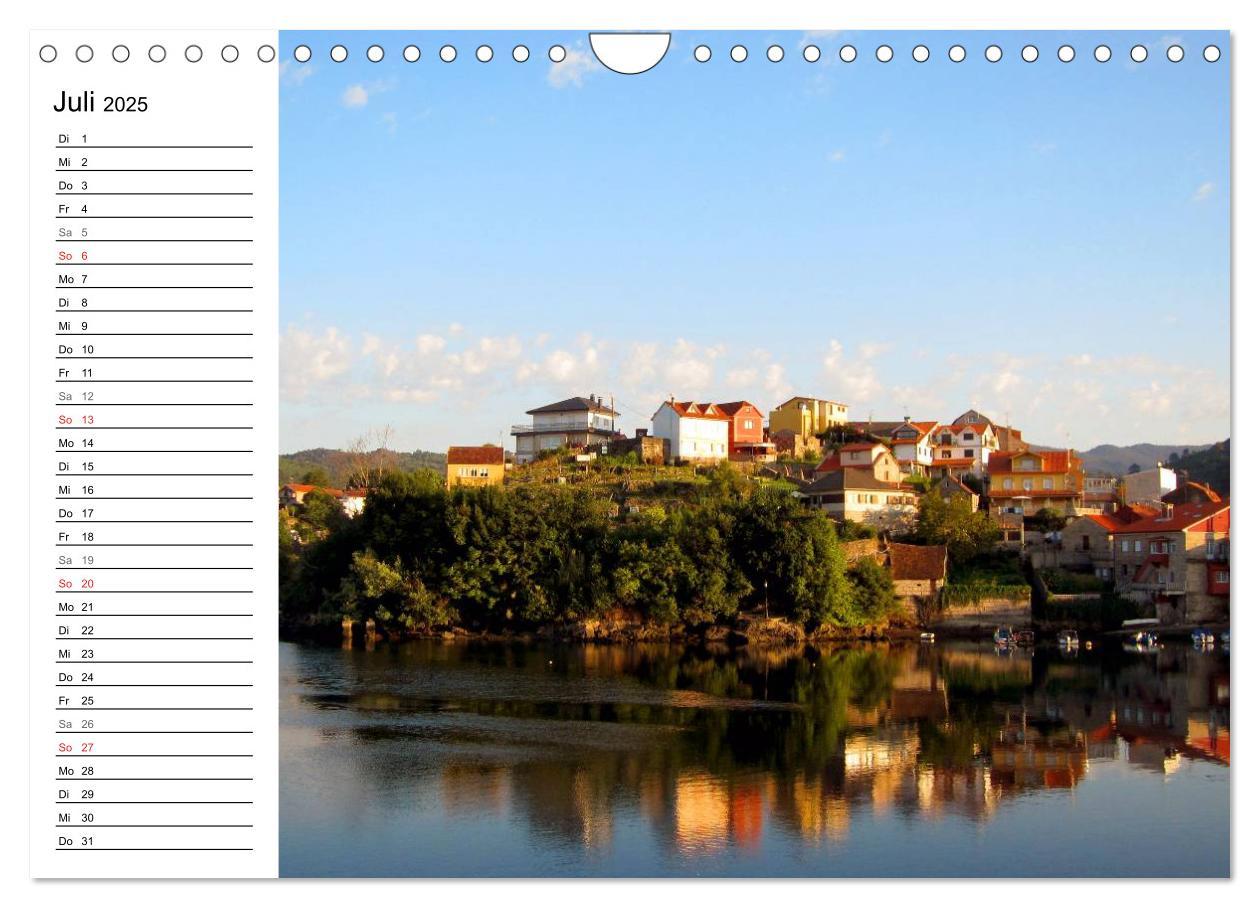 Bild: 9783435520916 | Camino Portugues - Jakobsweg (Wandkalender 2025 DIN A4 quer),...