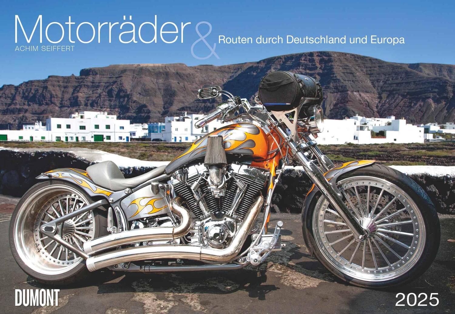 Cover: 4250809652863 | Motorräder &amp; Routen 2025 - Broschürenkalender - mit...